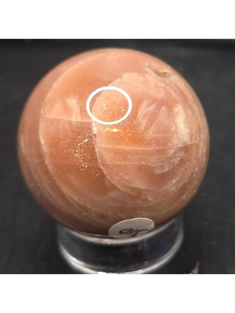 310. Peach Moonstone Sphere
